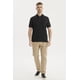 thumbnail image 4 of Polera Hombre Textura Vertical Negro, 4 of 4