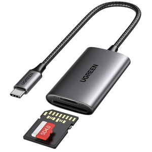 Lector De Tarjetas Ugreen Uhs-Ii Usb C Sd 4.0 Para Iphone, Ordenador Portátil