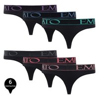 Giovacchino - Pack De 6 Calzones Colaless Algodón Mujer