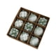 thumbnail image 3 of 9 Piezas De Bolas De Navidad De 3 Pulgadas Colgantes Decorativos Para Ventana Verde, 3 of 3
