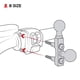 thumbnail image 2 of Base de Montaje para Freno y Embrague de Motocicleta RAM MOUNTS RAM-B-309-6U, 2 of 3