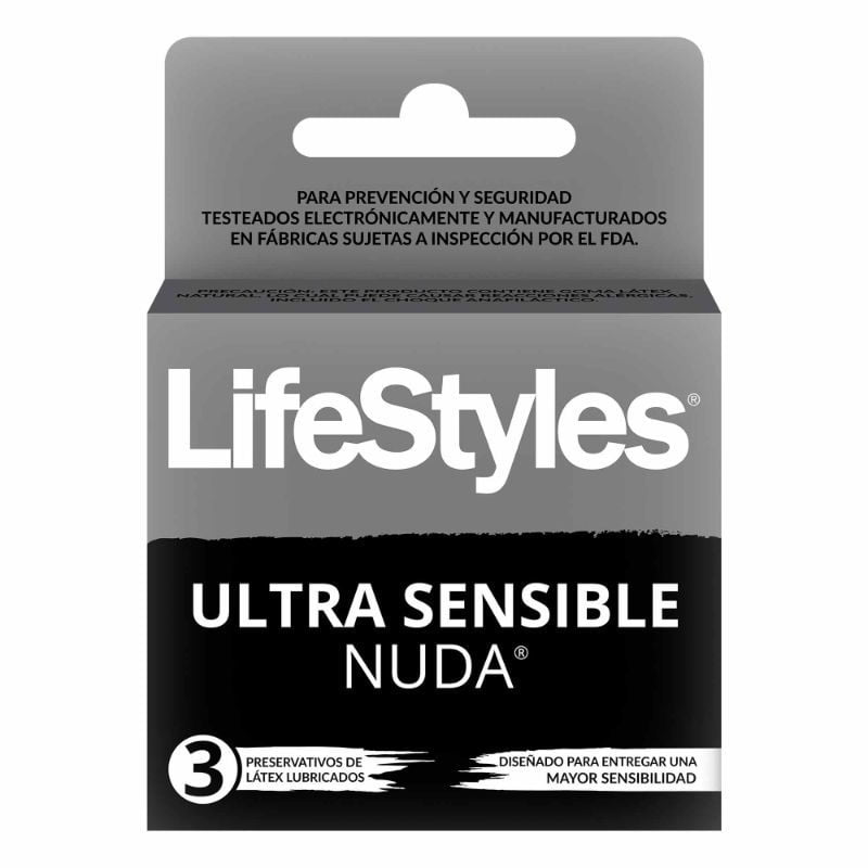 Preservativos Ultra Sensible Caja 3 Un LifeStyles