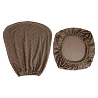 Bothyi - Funda Para Silla De Oficina Dividida Impermeable Universal Lavable Café Protector