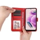 thumbnail image 2 of Funda tipo cartera FOXDOCK para Xiaomi Redmi Note 12s 4G , diseño girasol en relieve, cuero PU, cierre magnético, soporte y tarjetero, 2 of 5