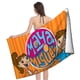 thumbnail image 4 of Maya y Miguel Toalla de playa de secado rápido con diseño temático, regalo para mujeres y niñas, ideal para cumpleaños, fans, amantes de la música, uso en la playa o al aire libre, 78 × 180 cm, 4 of 6