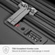 thumbnail image 5 of Luggage Traveler's Choice Pagosa - Carcasa rígida ampliable (55 cm), color gris, 5 of 9