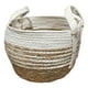 thumbnail image 1 of Macetero Cesto Canasto Maceta De Mimbre Tejida Grand Beige, 1 of 2