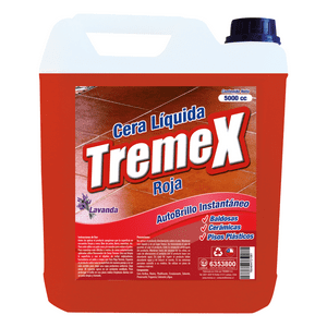 Cera Líquida Tremex Autobrillo Roja 5 L