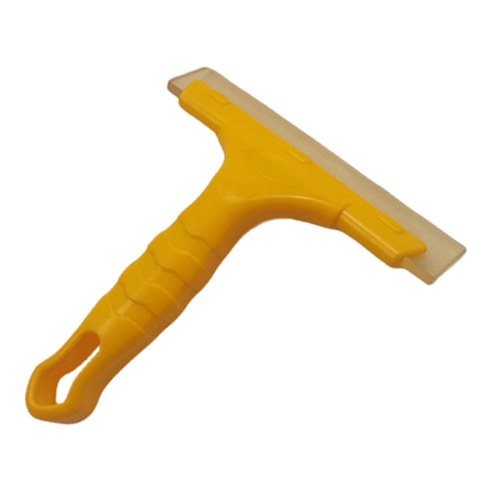 Magideal - Raber -rakel -auto Película -ventana De Llenado De Vidrio De Tool Ventana Sweegee Mirror Versátil De La Puerta De Limpieza Del Raspador De La Ducha De Amarillo