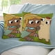 thumbnail image 3 of Pinecone y Pony Fundas de almohada de terciopelo con tema, regalos de funda de almohada, decoración para el hogar, cojín de lanzar, regalo de cumpleaños para fans y parejas.56*56cm., 3 of 6