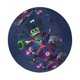 thumbnail image 3 of Chico Bestia Lobo Solitario Sombrero bucket para adultos, gorra de protección solar, sombrero de pescador plegable para viajes al aire libre, pesca y actividades de verano, 3 of 6