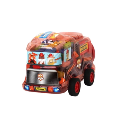 Babyluna - Juguete Didáctico De 364 Bloques De Construcción En Bus