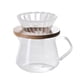 thumbnail image 3 of 1pc 300ml/600ml Verter sobre cafetera reutilizable con Anti-escaldado Portátil Cafetera de elaboración manual, 3 of 5