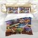 thumbnail image 5 of Aventuras Jedi Jóvenes Conjunto de sábanas temático, trío de piezas, cómodo y amigable con la piel, diseño único, regalo de decoración para el hogar para familiares, amigos y fans, 90 cm * 190 cm, 5 of 6