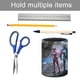thumbnail image 5 of Power Rangers-theme Cylinder Pen Holder Pencil Organizer with Flannel Lining PVC Leather Material Cardboard Base for study work 10*8CM, 5 of 6