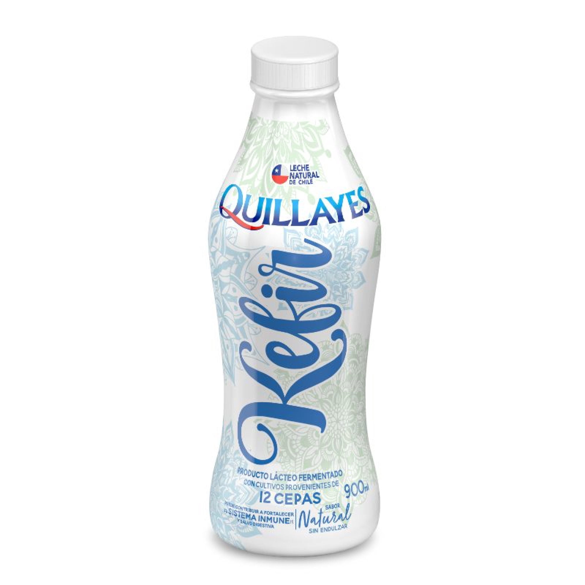 Yoghurt Natural Kefir Botella 900 ml Quillayes