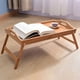 thumbnail image 3 of Mesa Bandeja Desayuno Plegable de Bambu para Cama con Asas, 3 of 4