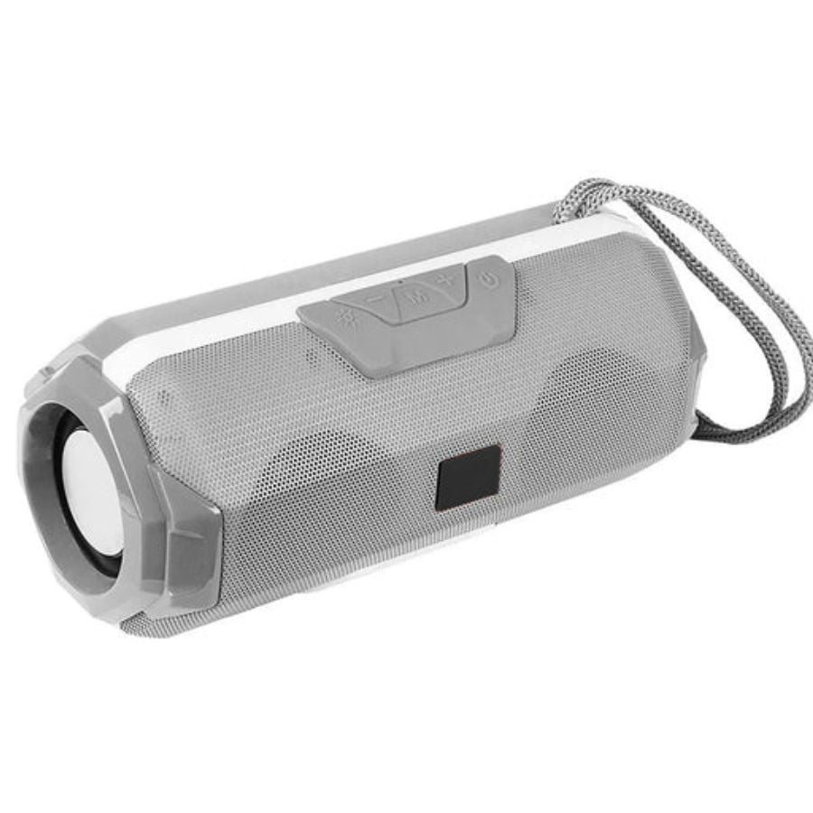 Click Ventas - Parlante Portátil Bluetooth Con Luces Led Stereo Bt Speakers 143 Gris