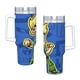 thumbnail image 4 of Johnny Test Vaso aislado de acero inoxidable con asa, diseño temático, regalo para familia, amigos y fans; incluye pajita y encaja en el portavasos estándar, 40 oz, 4 of 6