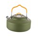 thumbnail image 4 of Hervidor De Agua Para Acampar De 1,0 L, Olla De Agua De Acero Inoxidable, Resistente, Para Senderismo, Picnic, Verde, 4 of 5