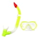 thumbnail image 5 of Snorkel Mask Set Máscara De Buceo De Fácil Respiración Para Nadar Deportes Acuáticos Amarillo, 5 of 5