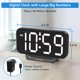 thumbnail image 2 of Reloj despertador digital Peakeep para dormitorio, sonido fuerte para personas que duermen profundamente, 2 of 6