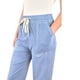 thumbnail image 4 of Pantalon Palazzo Mujer Liviano Recto Excelente Calidad Tipo Jeans 664, 4 of 5