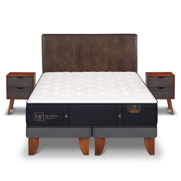 Cama Europea Premium 2 Plaza Base Dividida
