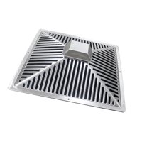 Bothyi - Filtro De Ventilación Para Campana Extractora, Fácil De Instalar, Malla Exterior Para El Hogar, Restaurante, 40 X 40 Cm