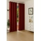 thumbnail image 5 of Pack 2 Cortina Engomada Termica Tela Delgada 100% Blackout 140X225 rojo 140X225, 5 of 9