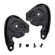 thumbnail image 3 of 2 Piezas Base para Casco Accesorios para Placa de Visera de Casco de Motocicleta Base de Casco Abierto Reemplazo Profesional de Placa de Engranaje de, 3 of 5
