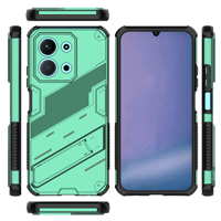 Funda Gangxun Antigolpes Para Xiaomi Redmi 15C 4G Con Soporte Invisible, Antihuellas Y Protección Completa