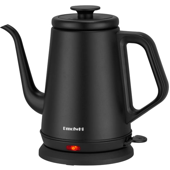 Hervidor eléctrico Dmofwhi Gooseneck 1.0L 1000W 304 de acero inoxidable