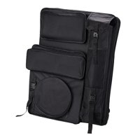 Magideal - Estuche De Portafolio De Arte, Bolsa De Bocetos, Bolso Portátil, Mochila Para Artistas, Bolsa De Arte Para Suministros Para Pantalla De Visualización, Negro