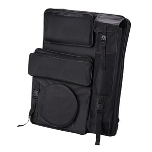 Magideal - Estuche De Portafolio De Arte, Bolsa De Bocetos, Bolso Portátil, Mochila Para Artistas, Bolsa De Arte Para Suministros Para Pantalla De Visualización, Negro