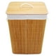 thumbnail image 1 of Canasto para ropa bambú, 1 of 12