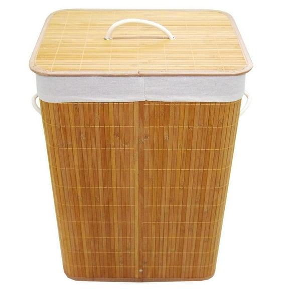 Canasto para ropa bambú