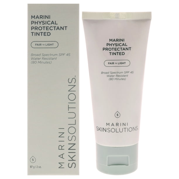 Protector Solar Marini Skinsolutions Physical Protectant Tinted SPF 45 Fair To Light 60ml Unisex
