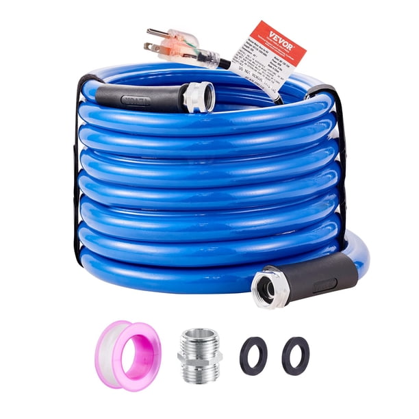 Manguera de agua caliente VEVOR de 30 pies para autocaravana, anticongelante -45 °F