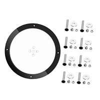 Magideal - Ventana Con Cerca Para Perros, Cúpula De Visualización Acrílica, Ventana De Burbuja Transparente Para Mascotas Con Agujeros Para Jardín, Patio, Área A