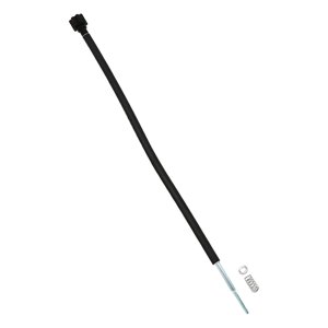 Ioensy - Cable De Ajuste De Ralentí De Repuesto Resistente Profesional Para Carburador De Motocicletas De 33,6 Cm