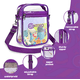 thumbnail image 2 of Mochila Contixo Transparente Morado, 2 of 4