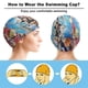 thumbnail image 3 of Haikyuu Gorro de Natación de Licra, Gorro de Baño de Tela Cómoda, Gorro Elástico Antideslizante para Hombres, Mujeres y Niños, 3 of 6