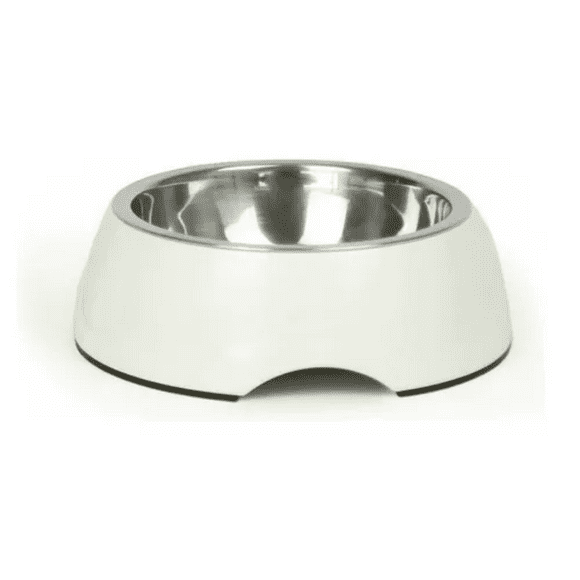 Plato Melamina Y Acero Inoxidable S (14 Cm) -