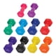thumbnail image 1 of Mancuernas CanDo con revestimiento de vinilo de 0,45 kg a 4,5 kg para entrenamiento muscular, 1 of 5