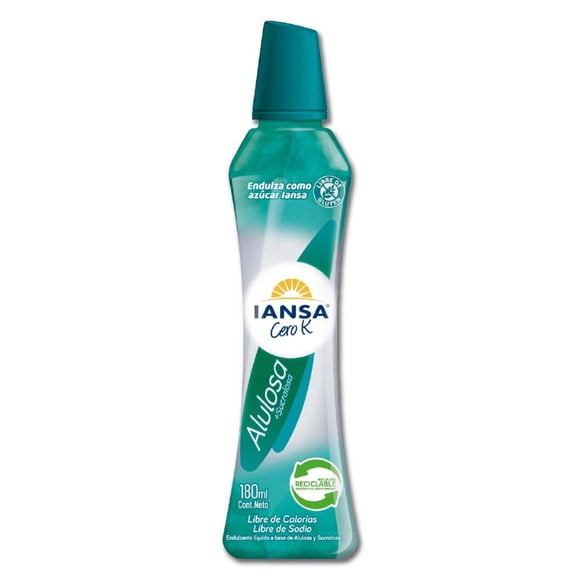 Endulzante Líquido Sucralosa Botella, 180 ml