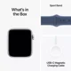 thumbnail image 3 of Apple Watch SE (2da Gen) GPS 44mm - Caja de Aluminio Silver con Correa Sport Band Denim M/L (2024), 3 of 3