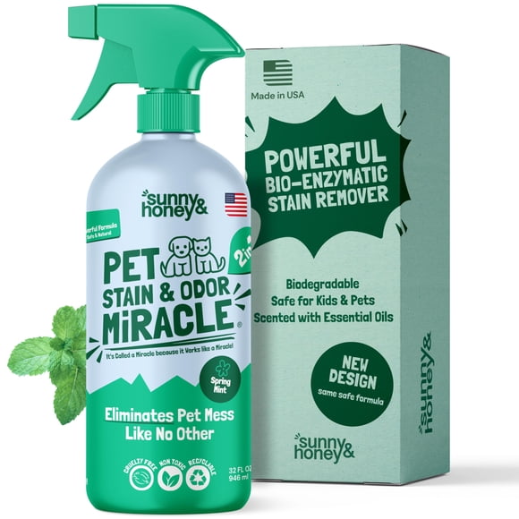 Limpiador Enzimático Miracle Stain Odor Para Mascotas 946 Ml