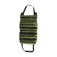Ioensy - Bolsa Enrollable Para Herramientas, Organizadora, Bolsa Para Herramientas De Electricista, Para Fontaneros, Jardineros Y Constructores, Color Verde