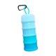 thumbnail image 3 of Contenedor De Proteínas A Prueba De Fugas Con 4 Compartimentos Apilables Para Entrenamiento En Casa Y Deportes, Color Azul, 3 of 5